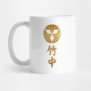 Takenaka Kamon with Takenaka Kanji Mug